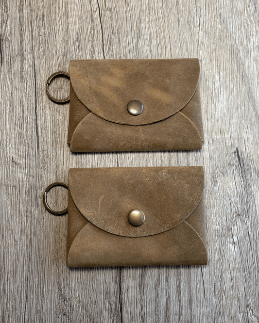 Leather Envelope Card Holder - Sweet Tea Craftworks